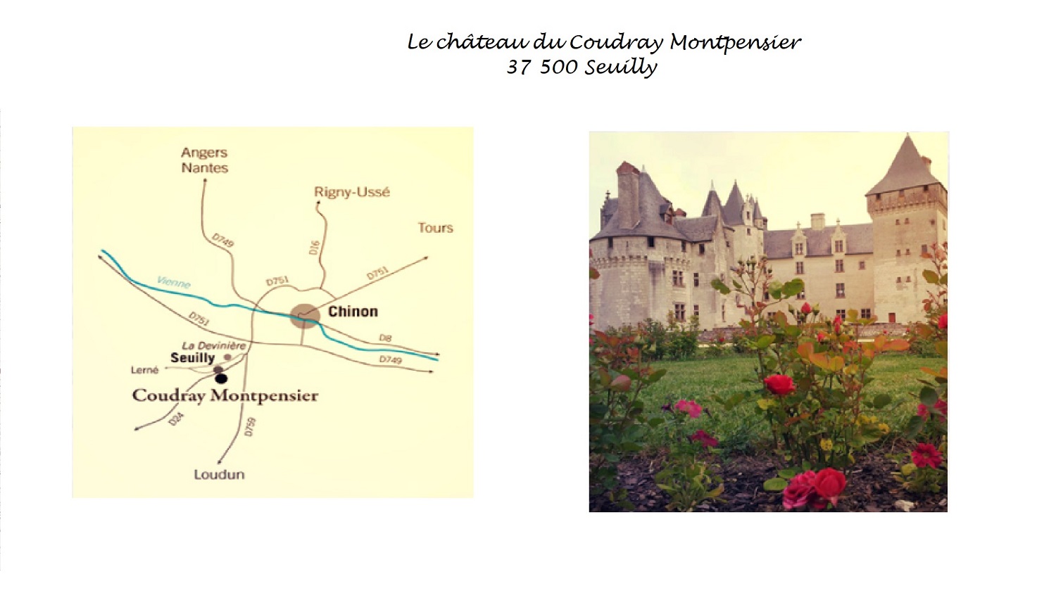 Château du Coudray Montpensier